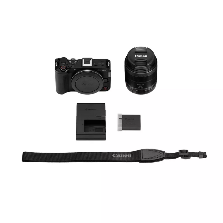 Canon EOS R50 V + RF-S14-30mm F4-6.3 IS STM PZ Lens Kit