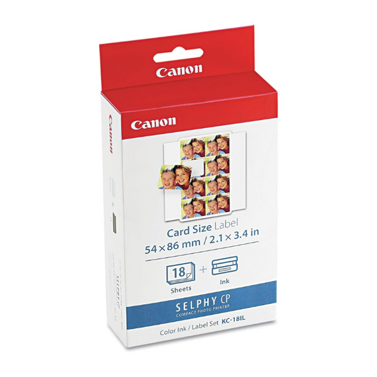 Canon Ink & Label Set KC-18IL (144 Stickers)